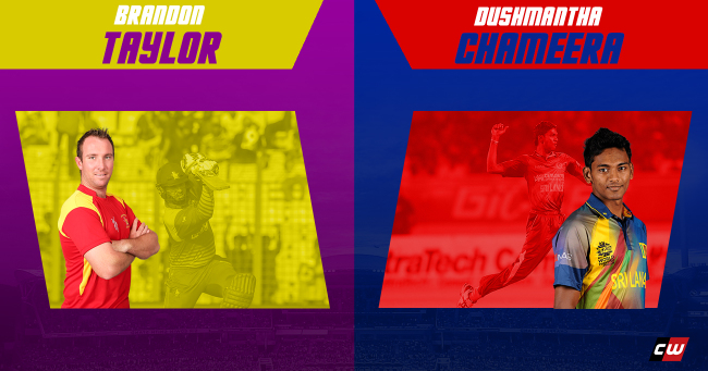 Brendan Taylor vs Dushmantha Chameera   LPL