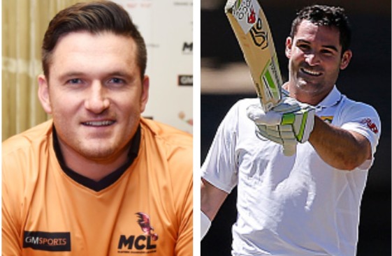 Greame Smith and Dean Elgar cricketers