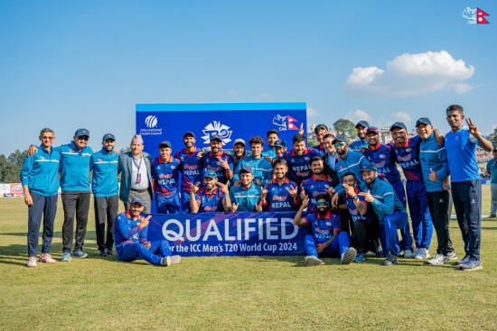 Nepal cricket team will play their second World Cup.