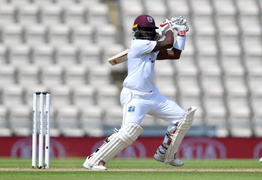 Jermaine Blackwood scored 95 off 154 balls  West Indies