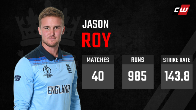 Jason Roy England India