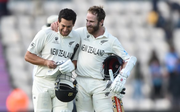 Ross Taylor and Kane Williamson WTC