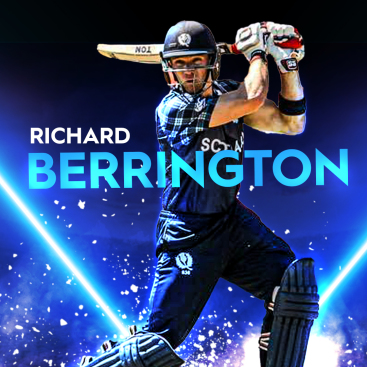 Richard Berrington Scotland all-rounder T20I