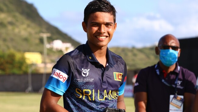 Dunith Wellalage Sri Lanka U19 World cup
