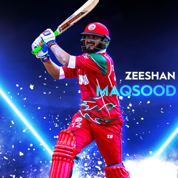 Zeeshan Maqsood Oman T20I
