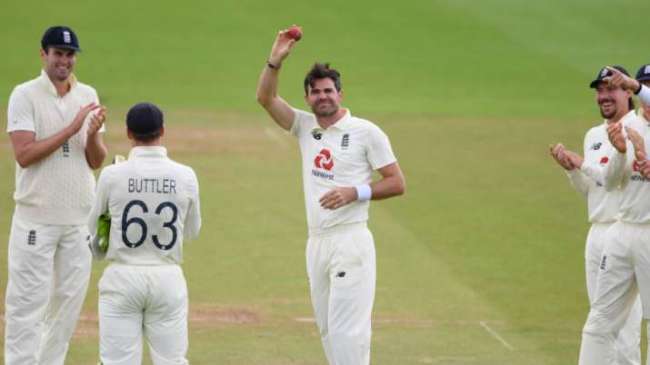 James Anderson Test England India